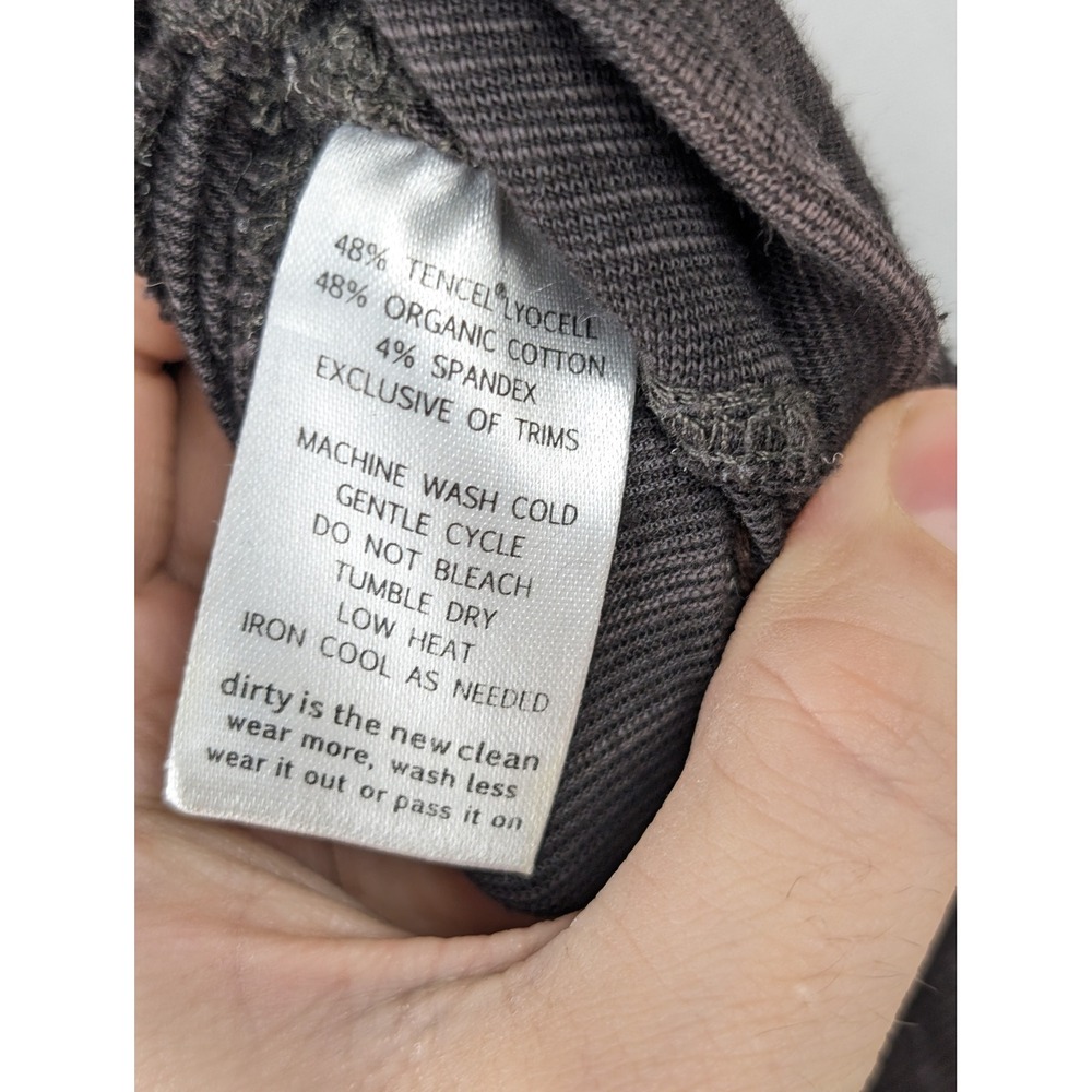 Horny Toad Chaka Midi Skirt Size S Brown Organic Cotton Granola Hike Athleisure - Picture 5 of 7